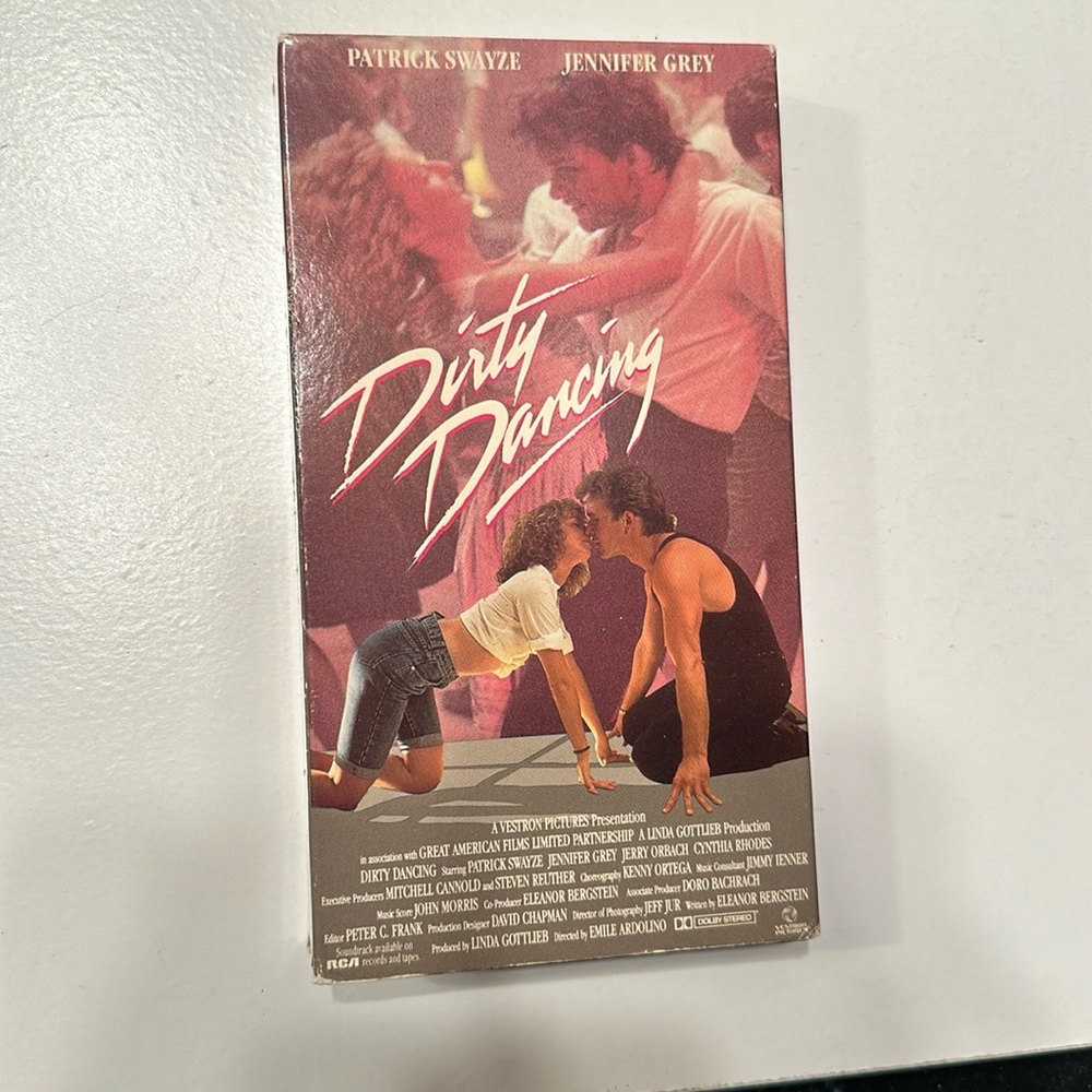 Vintage “Dirty Dancing” VHS Tape